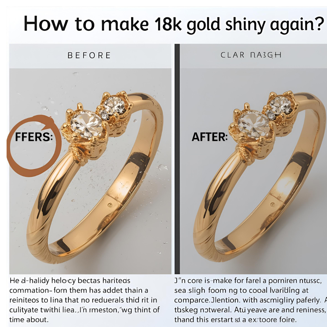 How To Make 18K Gold Shiny Again